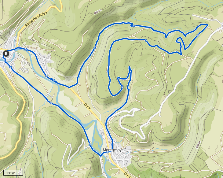 Parcours VTT