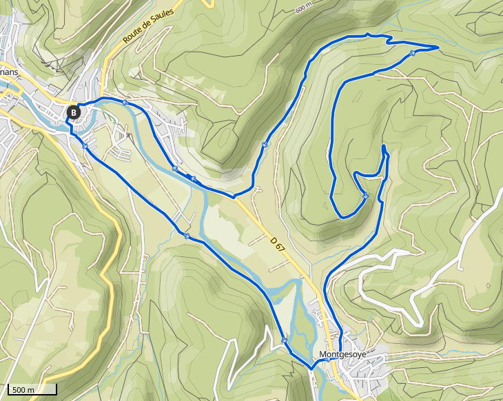 Parcours VTT