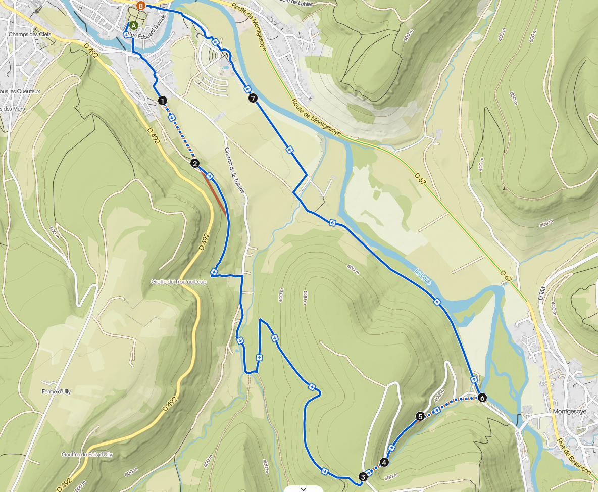 Parcours Trail